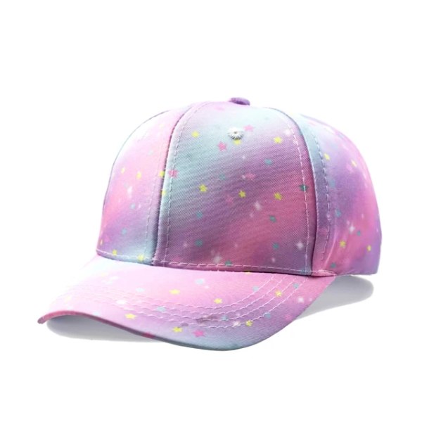 Hot Cartoon Print Barn 54cm Huvudomkrets Baseball Kepsar för Pojkflicka Under 10 år Blännde Härliga Snapback Hattar BK31 ZR-PAIXING S(50-54CM)