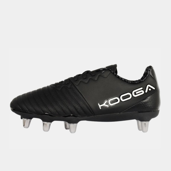 KooGa Power SG Rugbystövlar Black/White UK 9.5