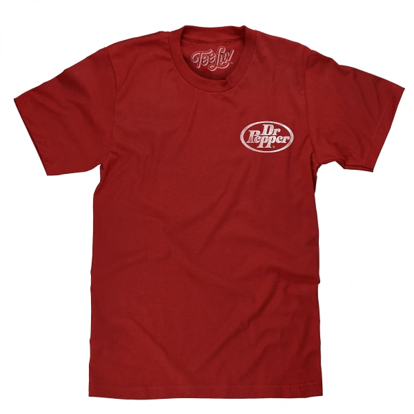 Dr. Pepper Lita på mig jag är en Dr. Front-Back T-shirt Red XX-Large