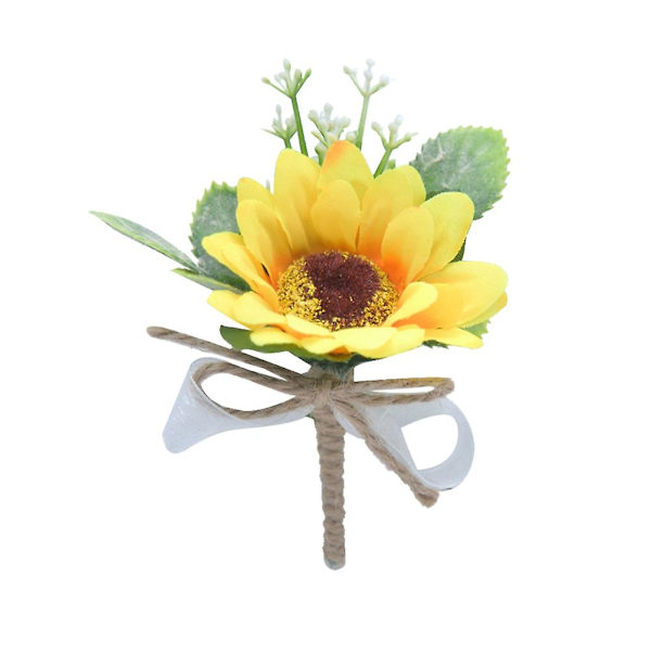 1 st Blomma Brosch Brud Blomma Brosch Bröllopsklänning Brosch