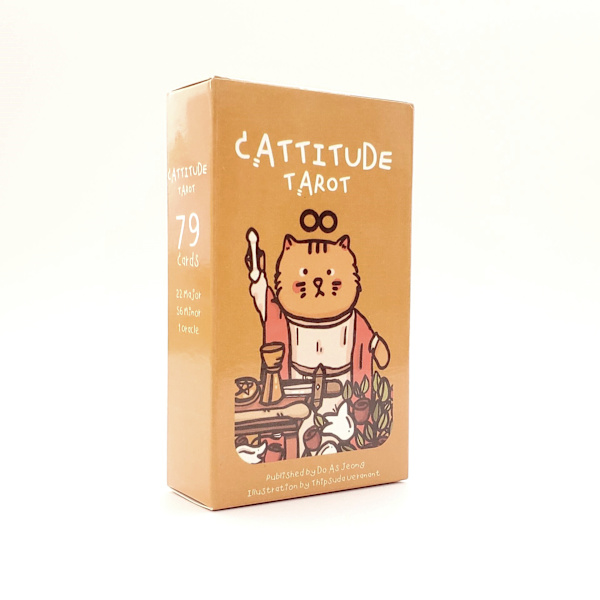 Cattitude Oracle Tarot Card Spådomskort