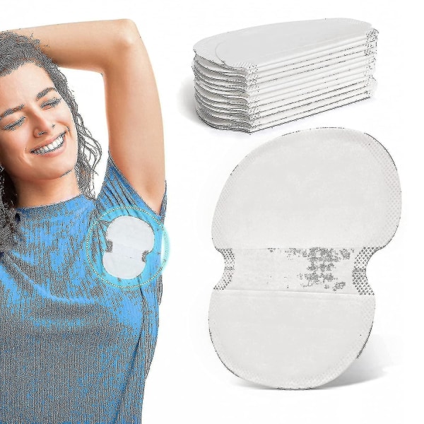 100 förpackningar underarmsvettdynor,aoeoun Armhåla svettskydd för kvinnor och män, engångsunderarmsdynor för svettningar 100 Packs