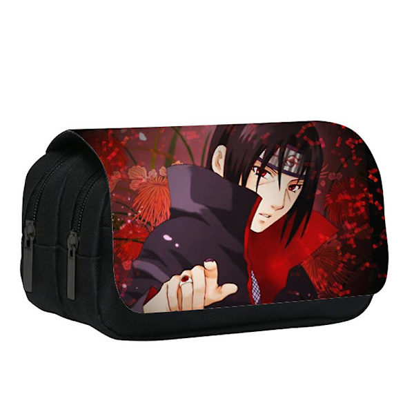 Naruto case Stor kapacitet case Student pennfodral dubbla lager brevpapper Organizer för barn Presenter B