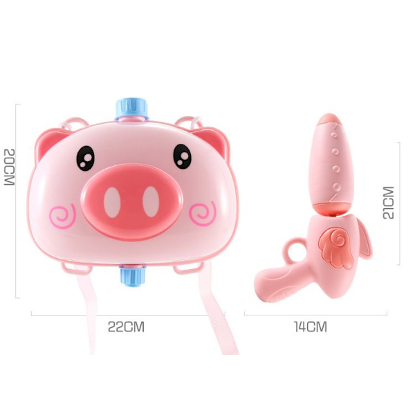Barn vattenpistol ryggsäck 2000ml Unicorn ryggsäck