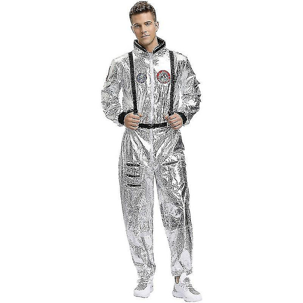 Astronautdräkt Vuxen rymddräkt Astronautdräkt för män Vuxen Astronautdräkt Herr V XL