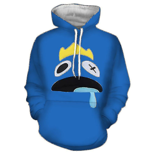 Barn Roblox Rainbow Friends Luvtröjor Sweatshirt Pojkar Flickor Pullover Jumper Toppar_mm A 120cm