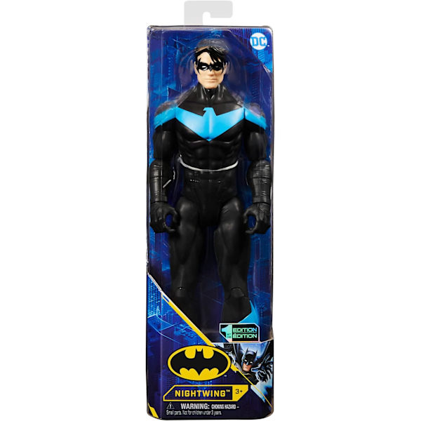 DC Comics Batman 12-tums Nightwing Actionfigur, Leksaker för pojkar från 3 år Nightwing