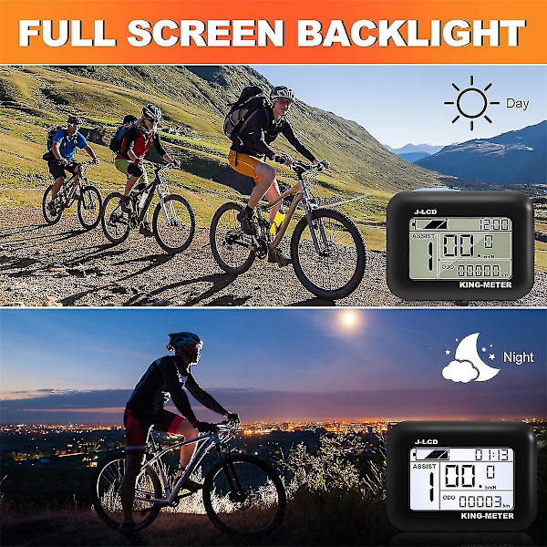 King-meter J-LCD Display Elcykel Instrument Monitor E-cykel Speeder Panel Led Tft Kit null none