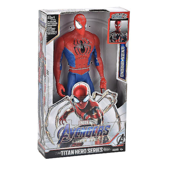 Avengers Series 12 tums actionfigur superhjältemodell docka leksak barngåva Spider-Man