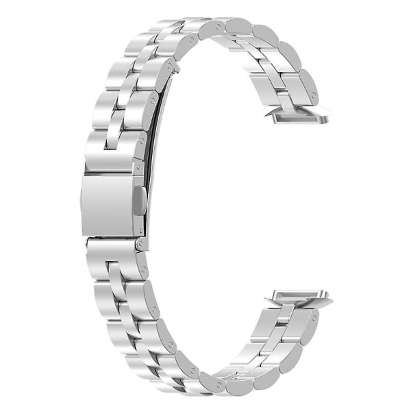 För Fitbit-luxe Anti-lost armband Justerbara sportmetallband watch