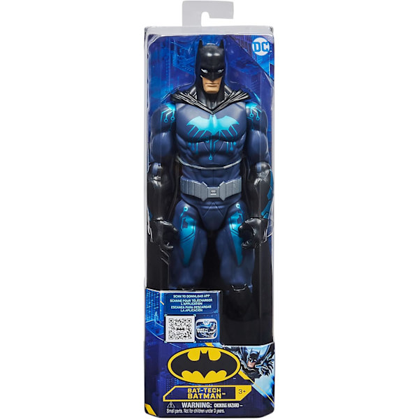 DC Comics Batman 12-tums Nightwing Actionfigur, Leksaker för pojkar från 3 år Batman Blue Circus