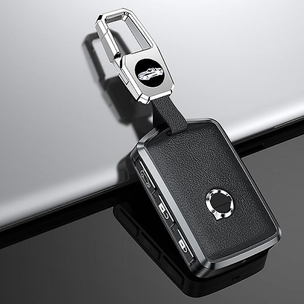 Biltillbehör för Volvo Xc60 Xc90 S90 V90 S60 V60 Xc40 Case Mocka Case för män och kvinnor Bilstyling black 2020-2023 s60