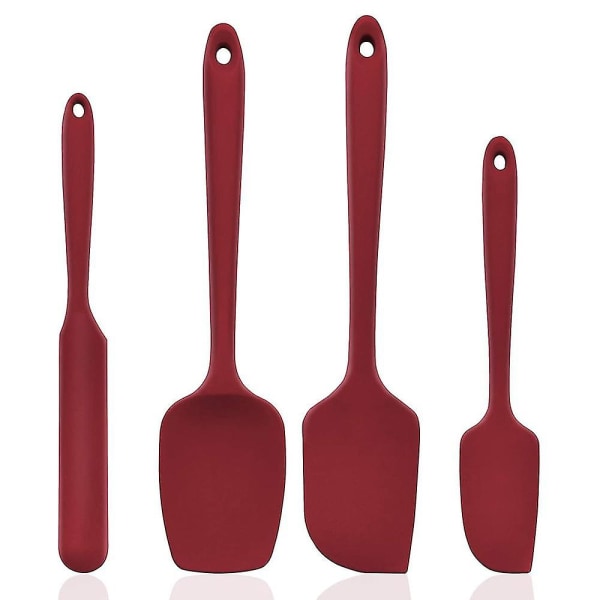 600f hög värmebeständig silikon set, sömlös design RED