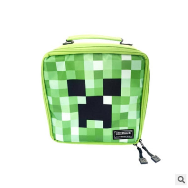 Minecraft isolerad väska lunch box förvaringsväska Kuli rädd måltid väska 22 * 22