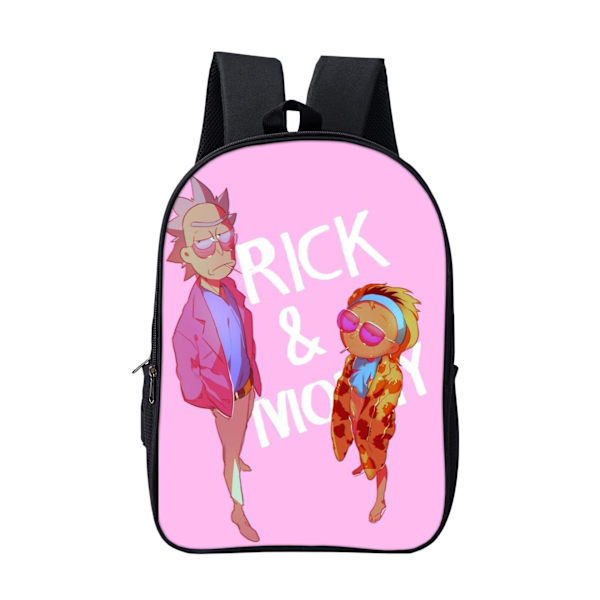 Rick and Morty Ryggsäck Rick and Morty Ryggsäck 16" Style 9