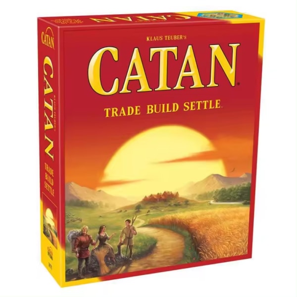 Catan, brädspel med 3-4 spelare, familjebrädspel, spela brädspel med vänner
