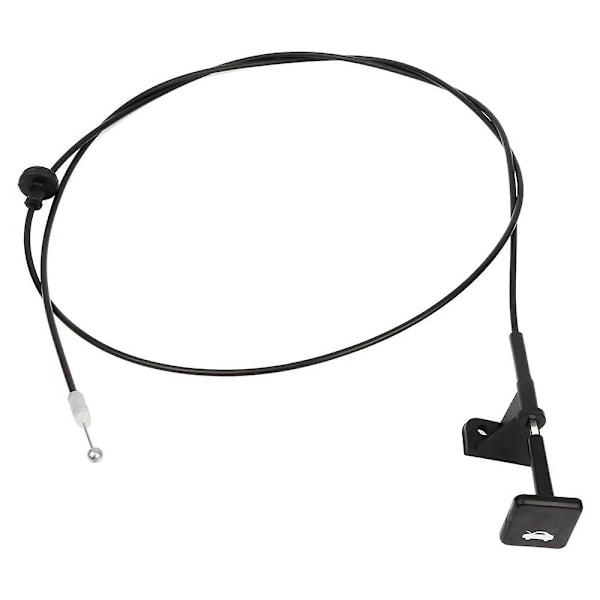 Utlösningskabel för motorhuv med handtag för Honda Civic 2/4-dörr 2001-2005 74130-s5d-a01za Black none