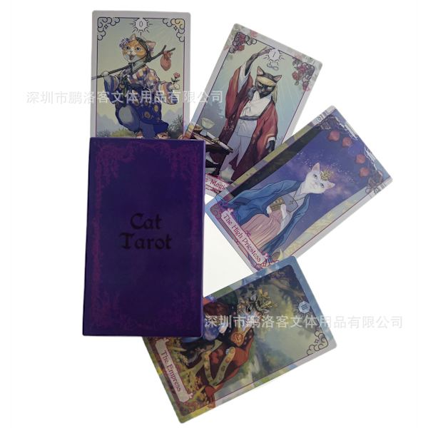 Katt Tarot Divination Card