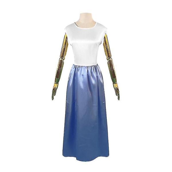 Askungen Cos Dräkt Fe Gudmor Cospaly Kostym Dam Rollspel Halloween Scen Performance Kostym m