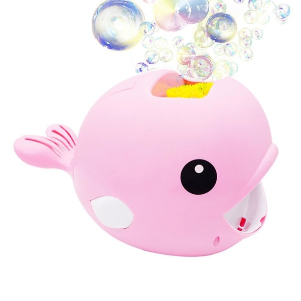 Baby Bath Toy Whale Automatisk Bubble Maker Rolig Bubble Maker Pool simleksak null none