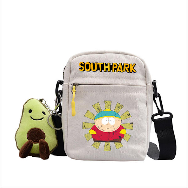 South Park diagonal ryggsäck animation F1 white F1
