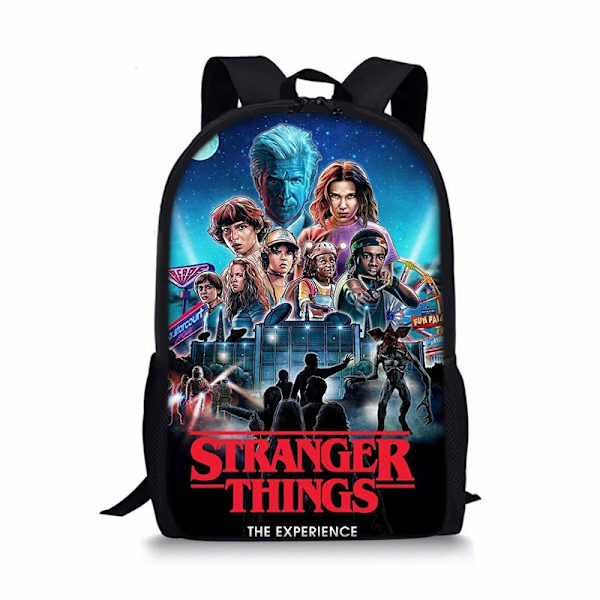 Strange och Strange Language Student Dubbel Ryggsäck stil 18 style 18 17 inch backpack