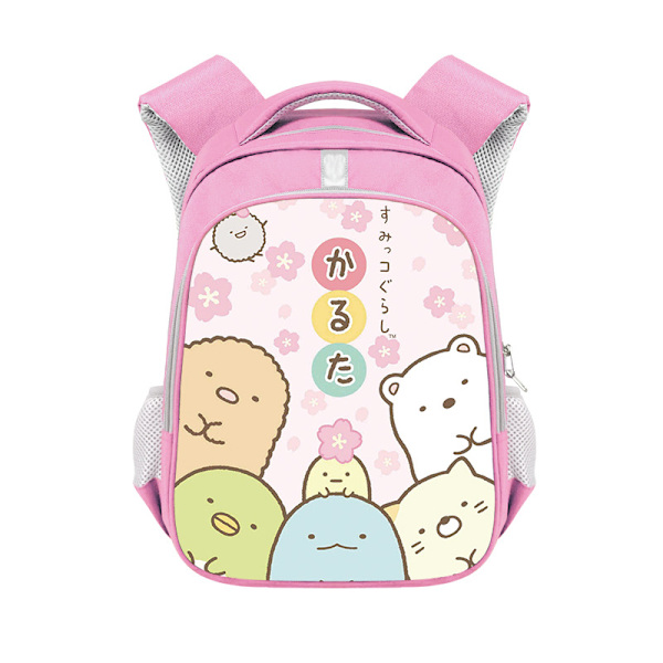 Gränsöverskridande Ny Sumikkogurashi Corner Biologi Primary School Flickor Skolväska Polyester Viktminskning Ryggsäck för distribution Style-04