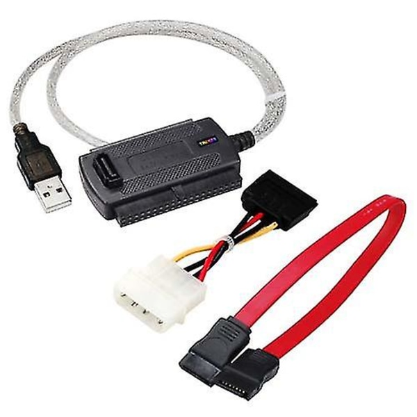 Digiflex 2.5/3.5 Sata Ide till USB adapterkabel för hårddisk HDD null none