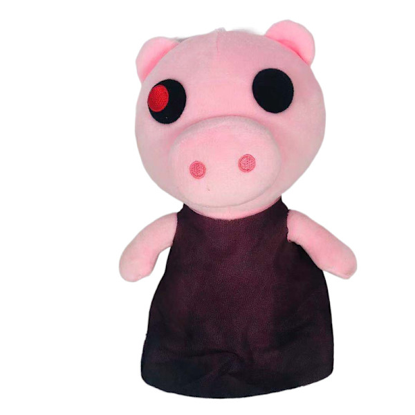 Roblox Piggy Plush 25cm Pig serie förkläde rosa gris