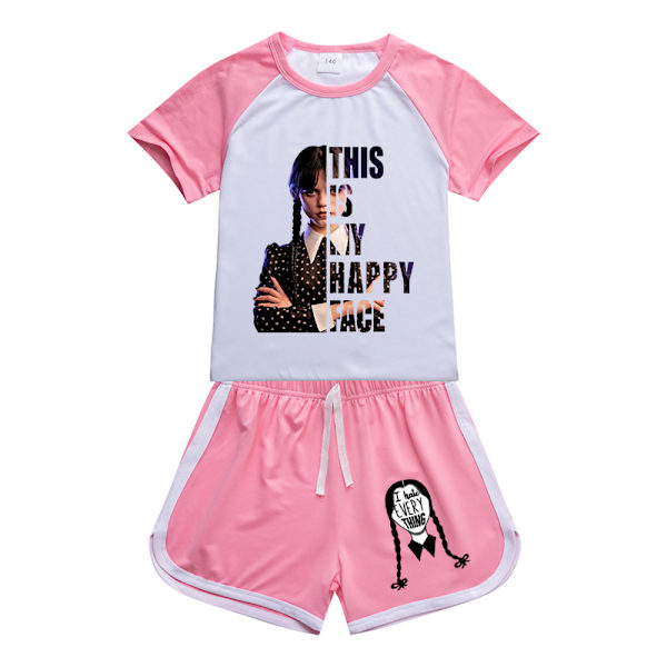 Wednesday Addams Printed Sports Set YD5 YD5 170cm