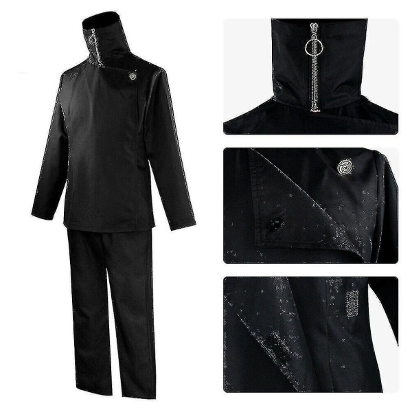 Svart Anime Jujutsu Kaisen Inumaki Toge Cosplay Costume School Uniform-b M