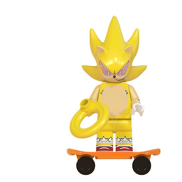 Building Block Toys Anime Series Sonic Super Nakru Stars