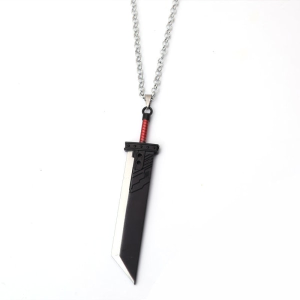 Final Fantasy 7 Clouds nyckelring Great Sword of Destruction Necklace
