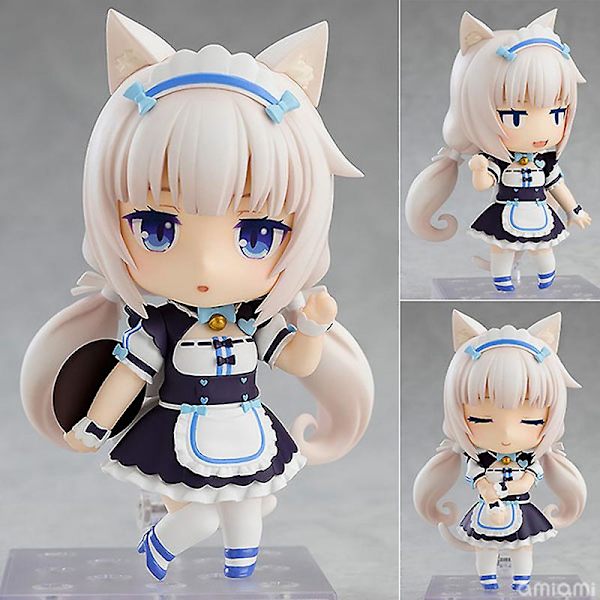 20 cm Nekopara Anime Figur Choklad Vanilj Azuki Kokos Lönn Kanel Pop Up Parade Pvc Action Figur Sexig tjej Figurine Leksaker C 1248
