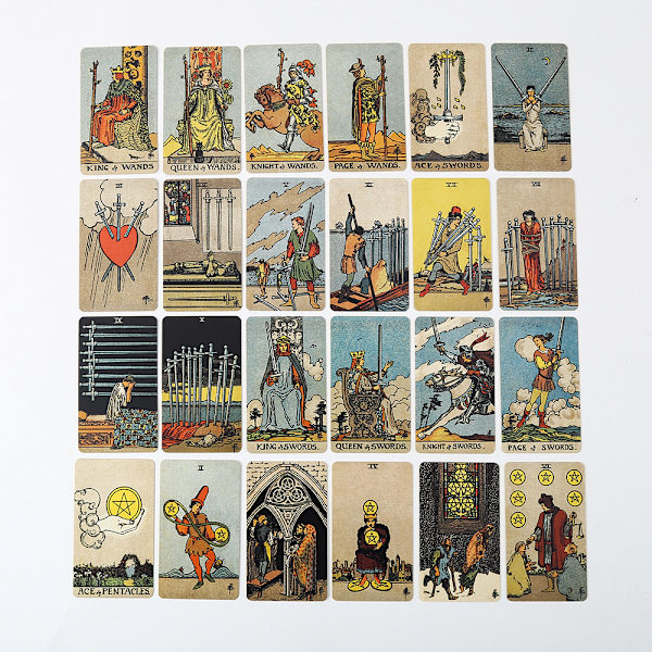 Borderless Edition Smith-Waite Oracle Tarot Card Divination Cards