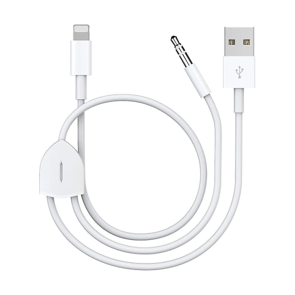 Uppgraderad ljudladdningskabel för Iphone/ipad - 2-i-1 Funktionalitet null none