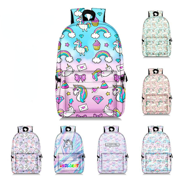 Unicorn Ryggsäck Student Ryggsäck F2