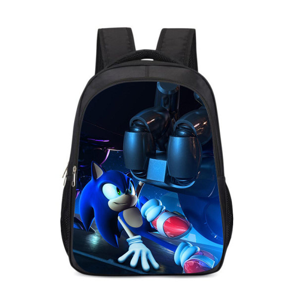 Sonic Cartoon Anime Ryggsäck Student 1-3-6 Ryggsäck Style 1