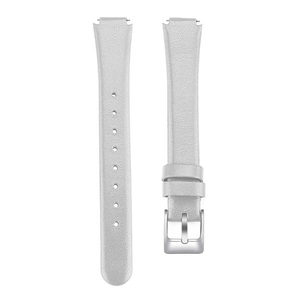 Hopeup 12 mm watch Andas utbytbart mjukt armbandsur i konstläder Watch White L