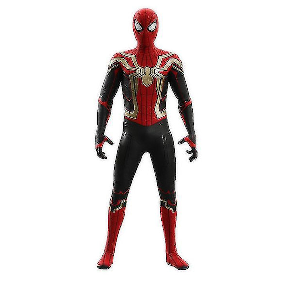 Spider-man Spiderman Kostym Vuxen Barn Cosplay Outfit För Män Pojke Fancy Dress No way home 140