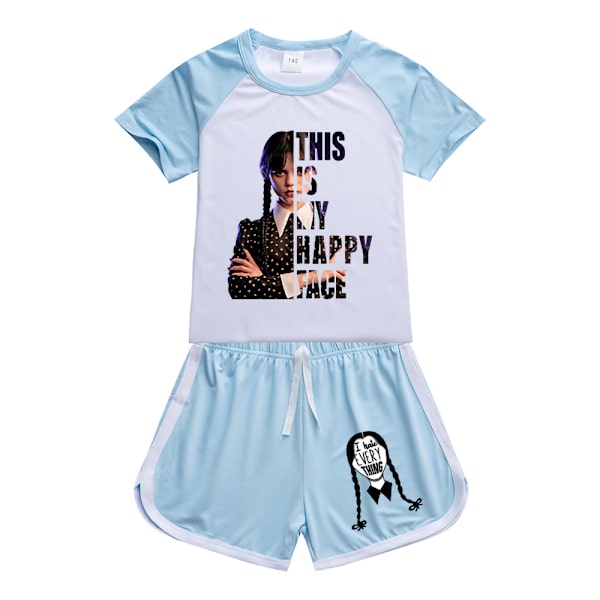 Wednesday Addams Printed Sports Set YD6 YD6 150cm