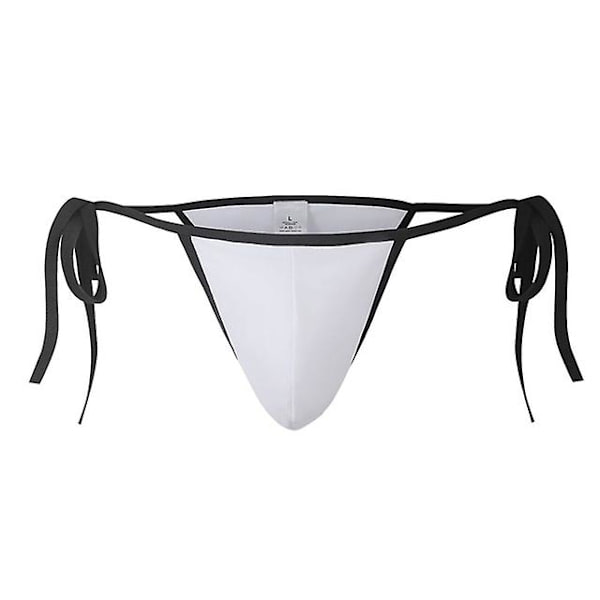 Herr Badbyxor Shorts | Herr Bikini Badbyxor L102 Vit M