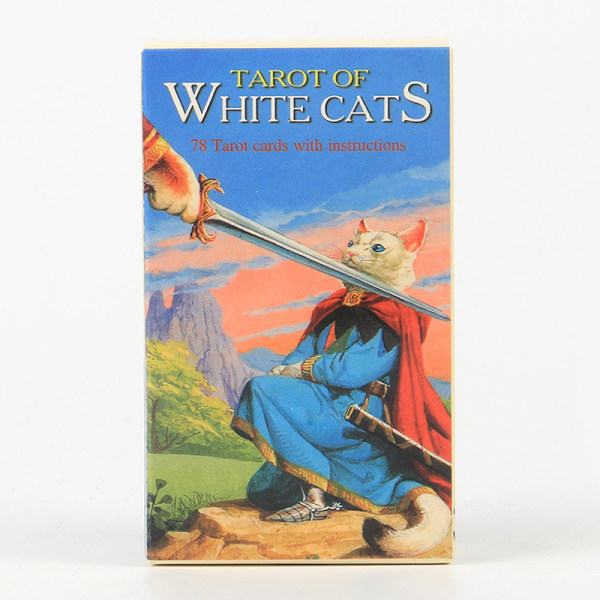 Oracle Tarot Kort Vit Katt