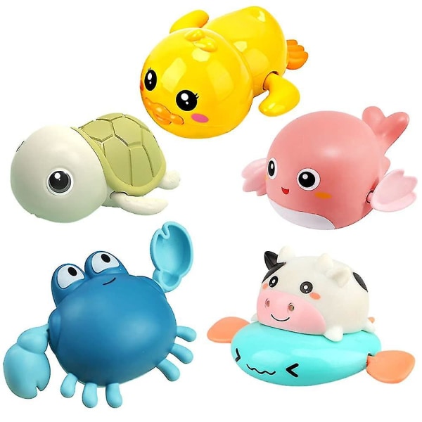 Animal Clockwork badkar leksakspaket med 5 null none