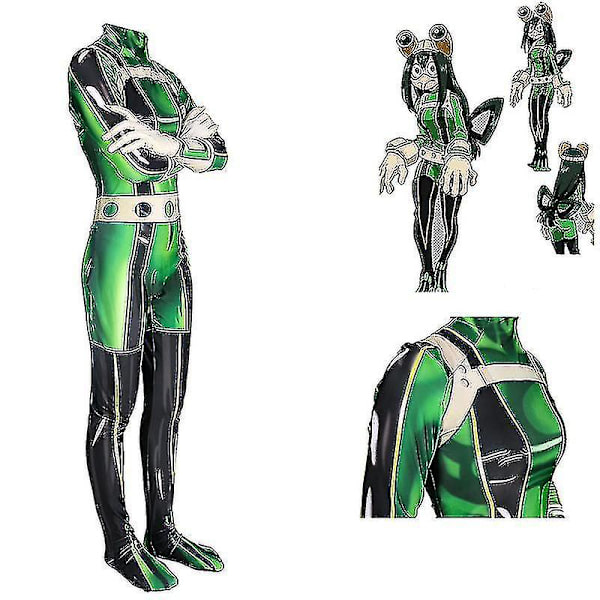 My Hero Academia Asui Tsuyu Ochaco Uraraka Costume Jumpsuit 110