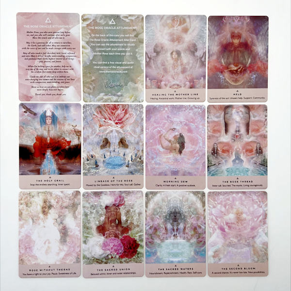 THE ROSE ORACLE Spådomskort