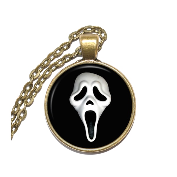 Halsband Brons Halloween Scream Scary Movie Brons