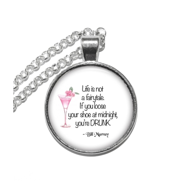 Halsband Brons Silver Bill Murray Citat Quote Inspiration Silver
