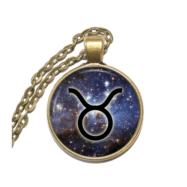 Halsband Brons Silver Oxen Taurus Stjärntecken d7a4 | Fyndiq