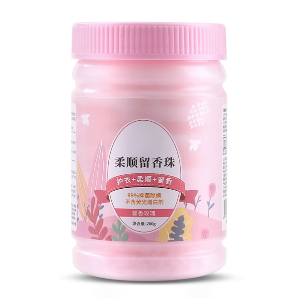 Laundry Beads In Wash Scent Booster Antistatic Softening for Great Smelling Clothing Sweet Rose